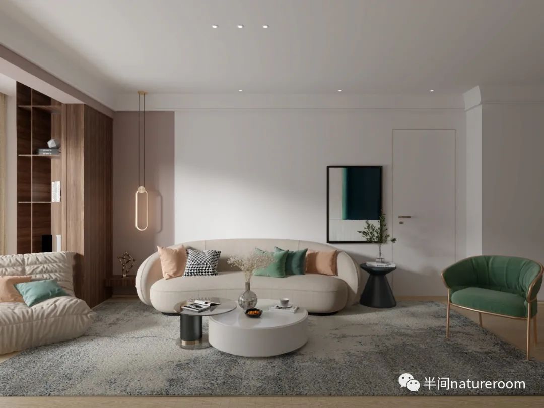 马卡龙色的甜蜜之家 · 贵阳万科大都会花样丨中国贵阳丨上海半间设计贵阳分公司-40