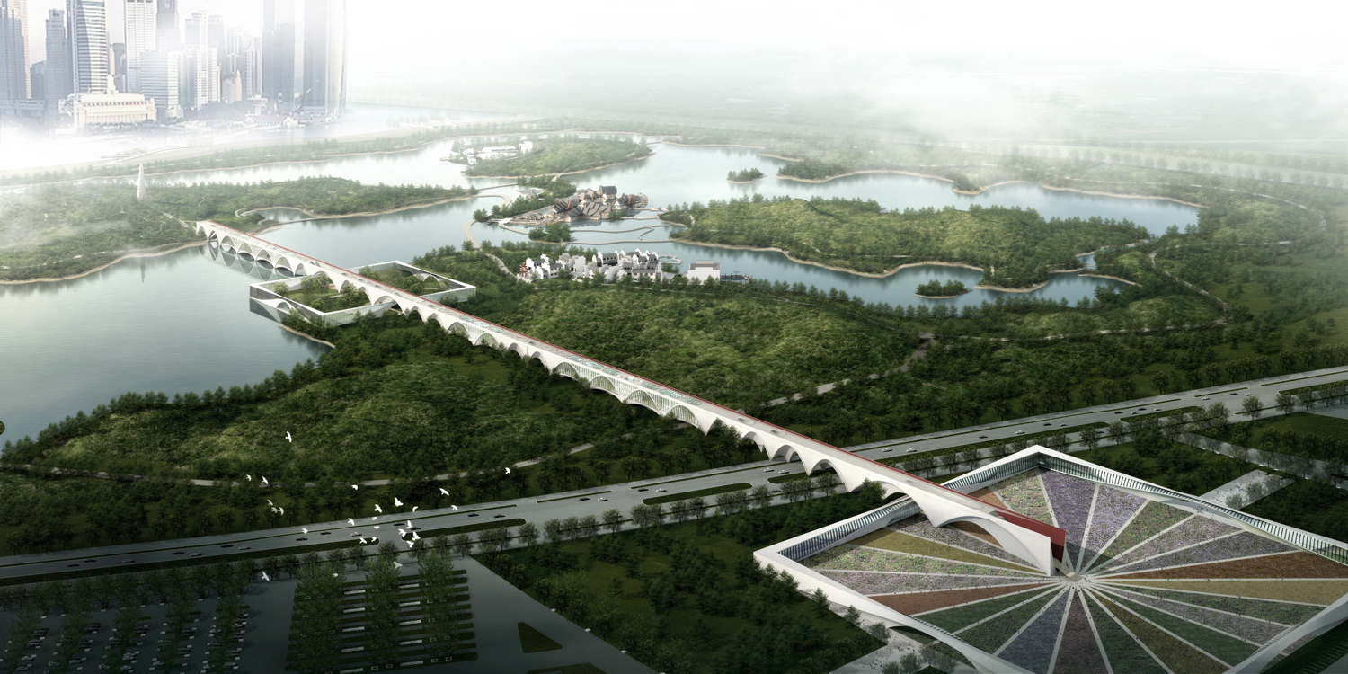 2011 xian international horticultural expo five climates crossing-0