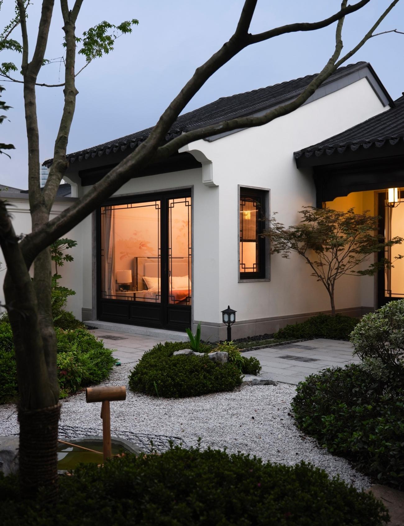 乌镇雅达乌镇临溪苑合院下叠样板间丨中国丨广州大朴艺术设计有限公司-21