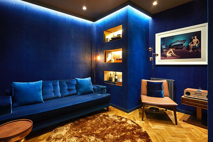 伦敦工业建筑中的时尚阁楼公寓-18