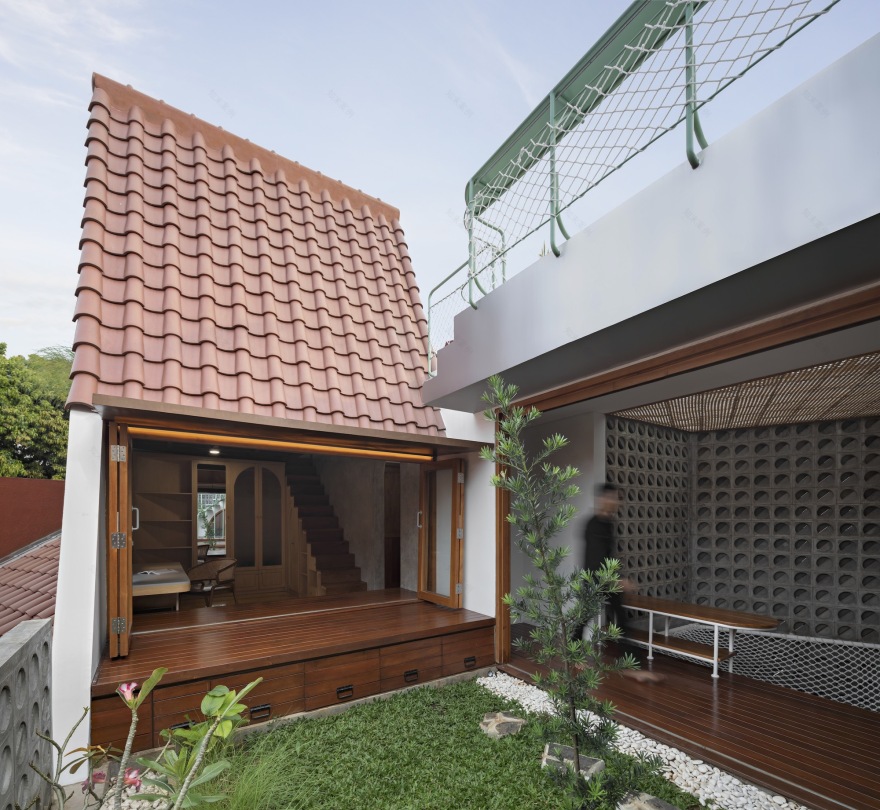 心烦意乱的房子丨印度丨Ismail Solehudin Architecture-22