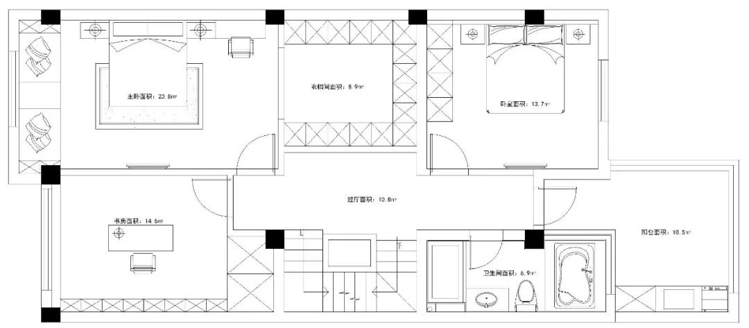 华浔·设计 | 泰州·华泽天下 300㎡新中式，山水意境，移步一景-16