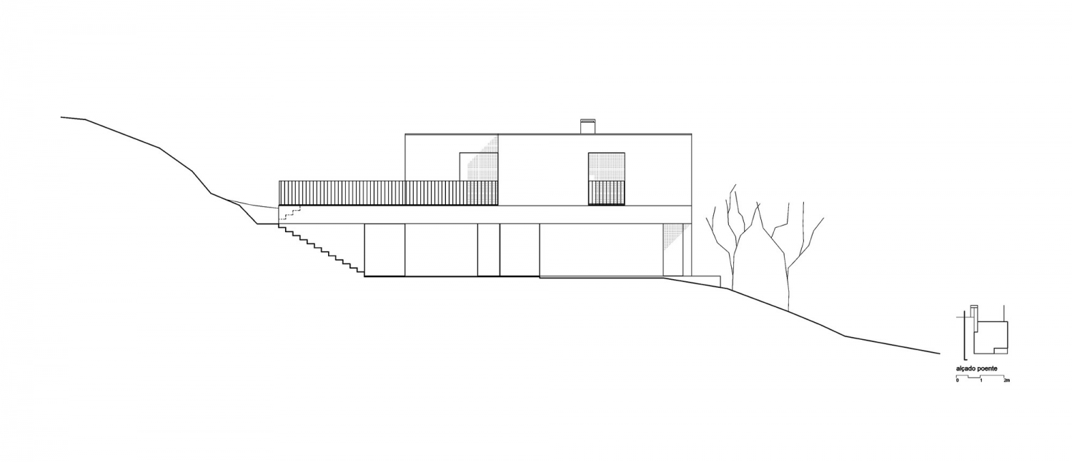 葡萄牙 Agueda 住宅——地形与空间的完美融合-52