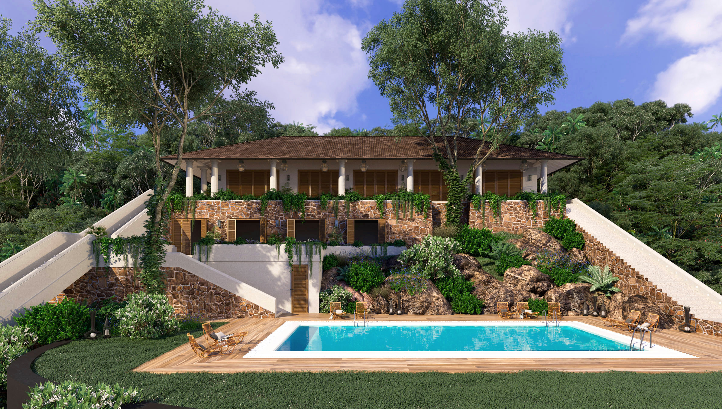 别墅空间丨斯里兰卡丨Nikita Feoktistov,Slava Nozdrachova-6