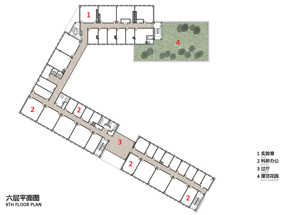 中国地质大学(武汉)环境学院楼丨中国武汉丨同济大学建筑设计研究院-74