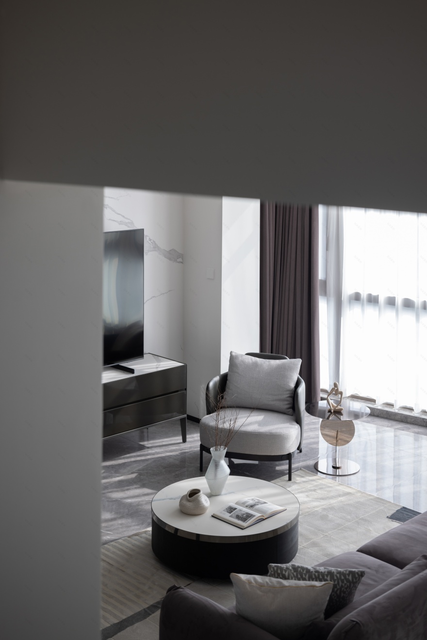 复式采光住宅 · 同堂不同层的空间艺术丨度设计机构-29