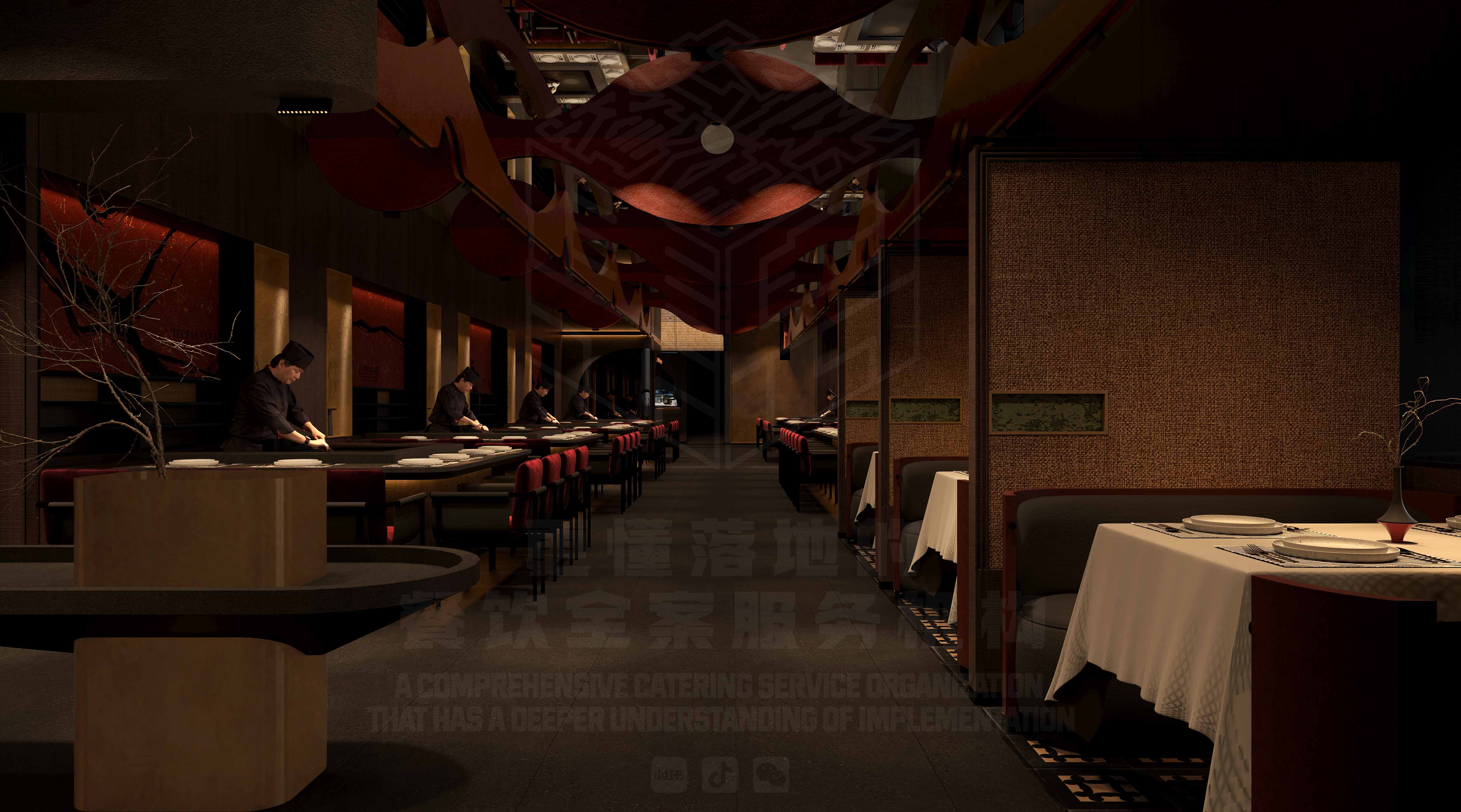 铁板诱惑正弘城店丨中国郑州丨集恩餐饮全案设计-13