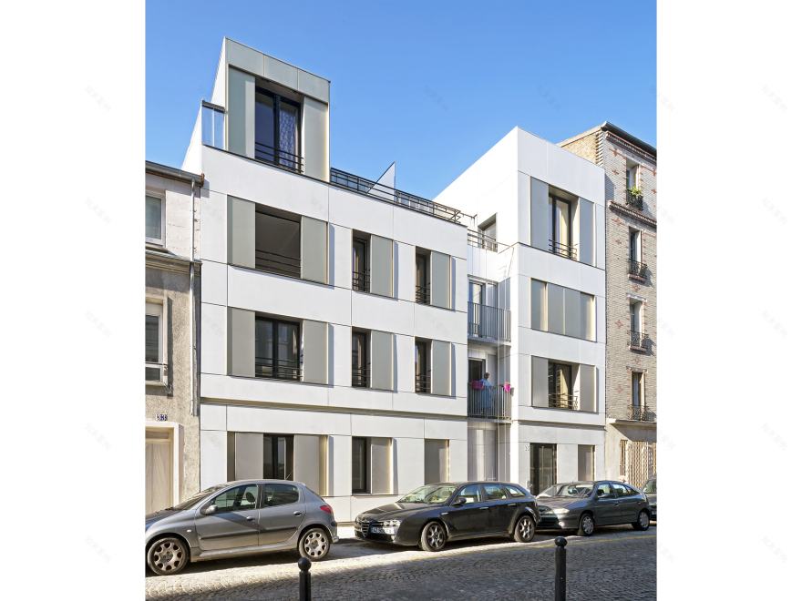 Philippon Kalt Architectes巴黎社会住房项目丨法国巴黎-19