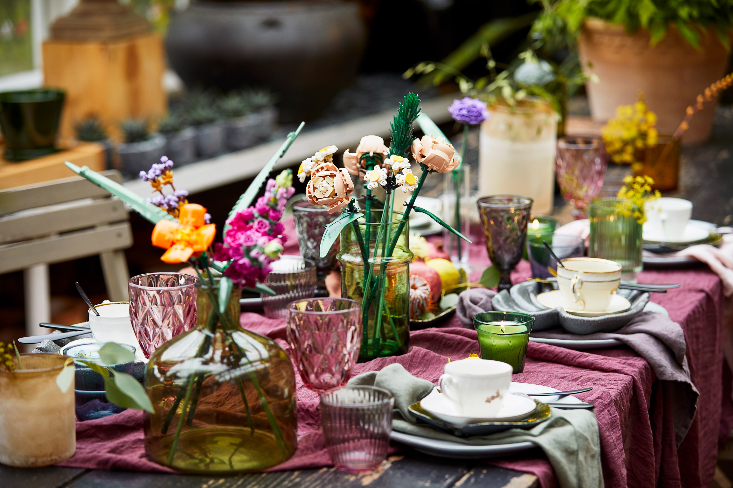 乐高植物系列套件-2