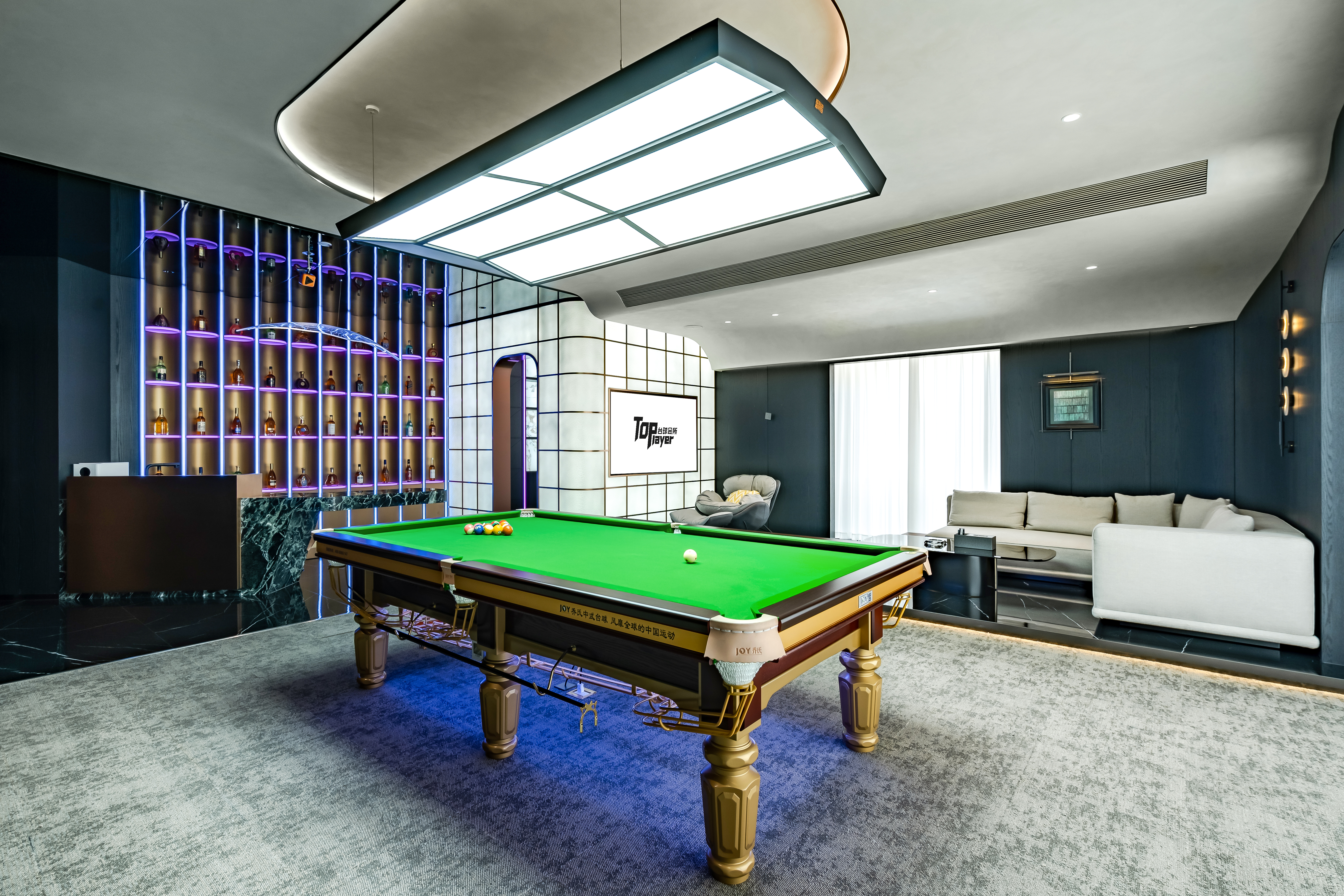 空间摄影丨台球厅-6