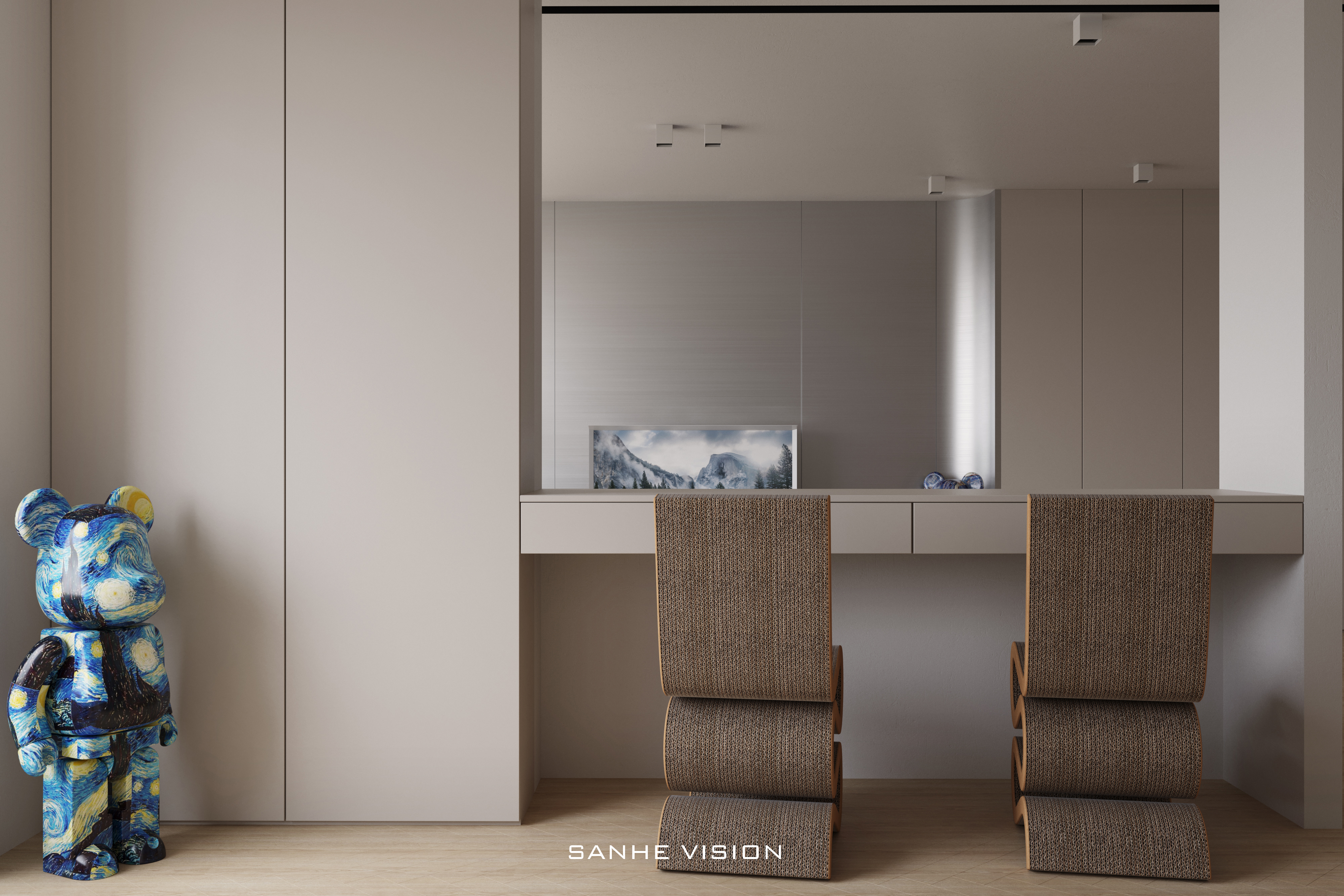 现代风格家居设计，3DMAX2020 与 CR6.2 的完美结合-20