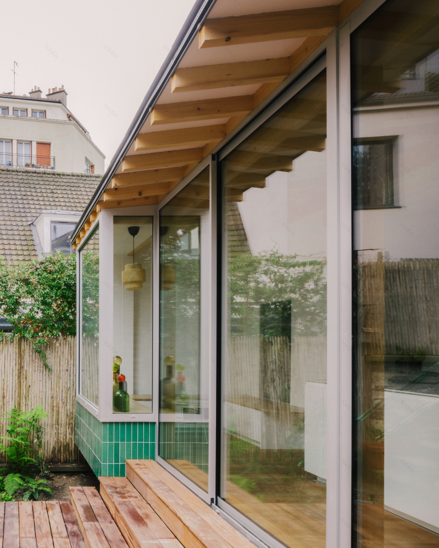 穆扎伊亚宅邸丨法国巴黎丨Barre Bouchetard Architecture | B2A-15