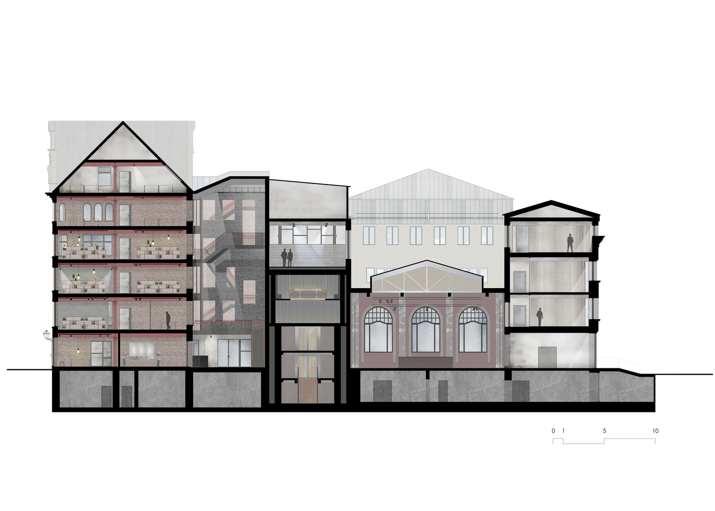 奥斯陆文化中心旧建筑翻新-72