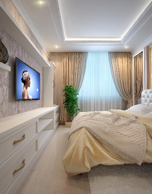 95平米现代风格公寓设计项目-44