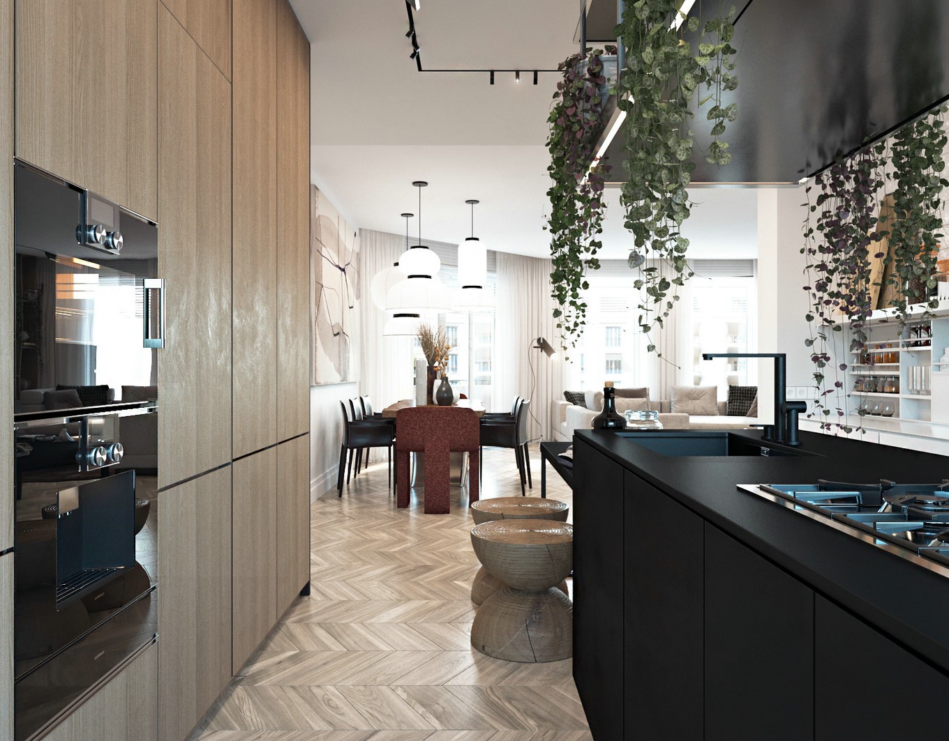 历经城市喧嚣，拥有一个优雅自然之家 | Angelina Alekseeva-7