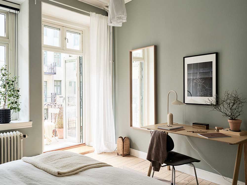 瑞典清新简约一居设计，自然光影打造轻盈空气美居-14