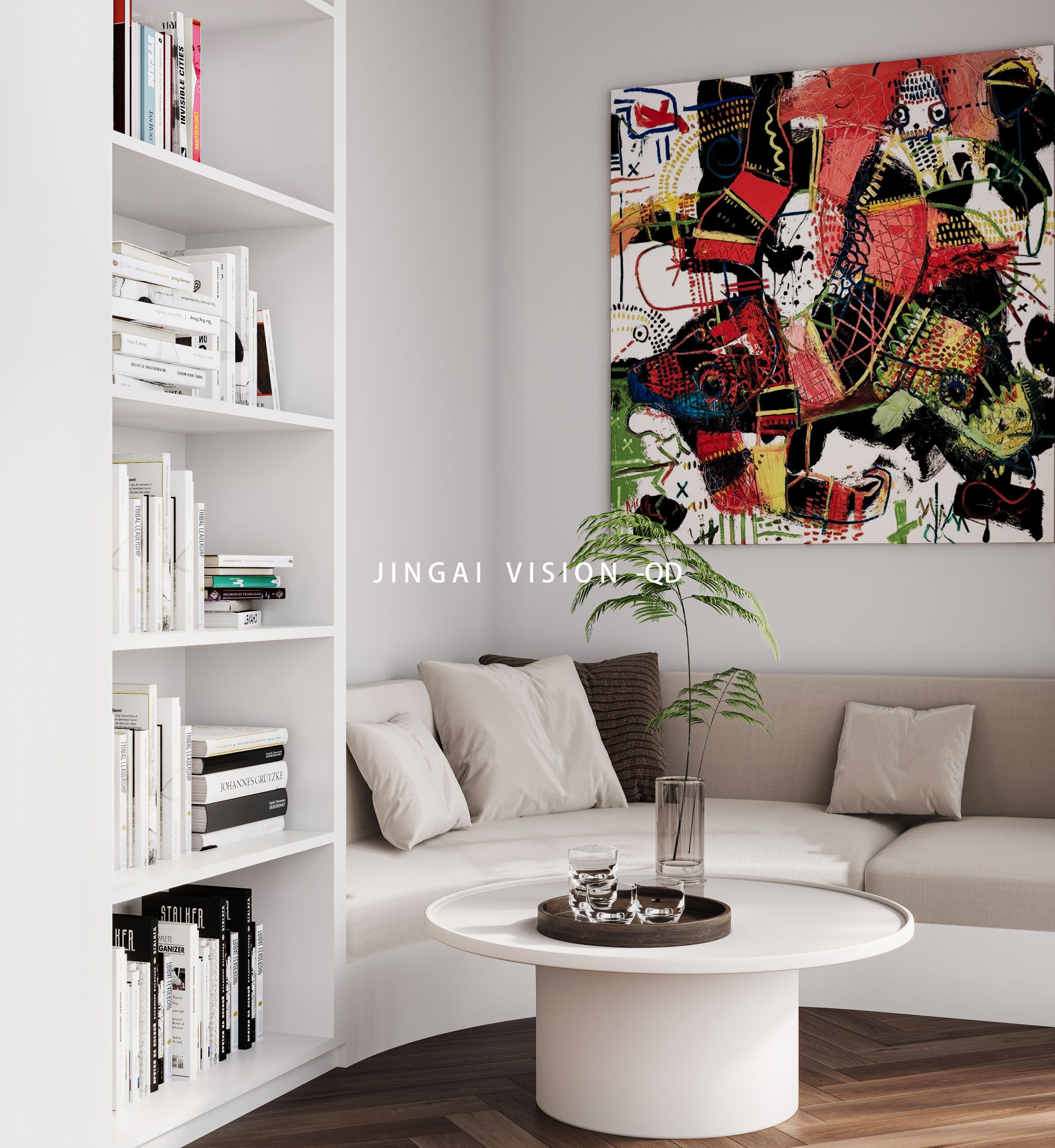 多巴胺风格室内设计丨北京第一廖,金该启点团队-17