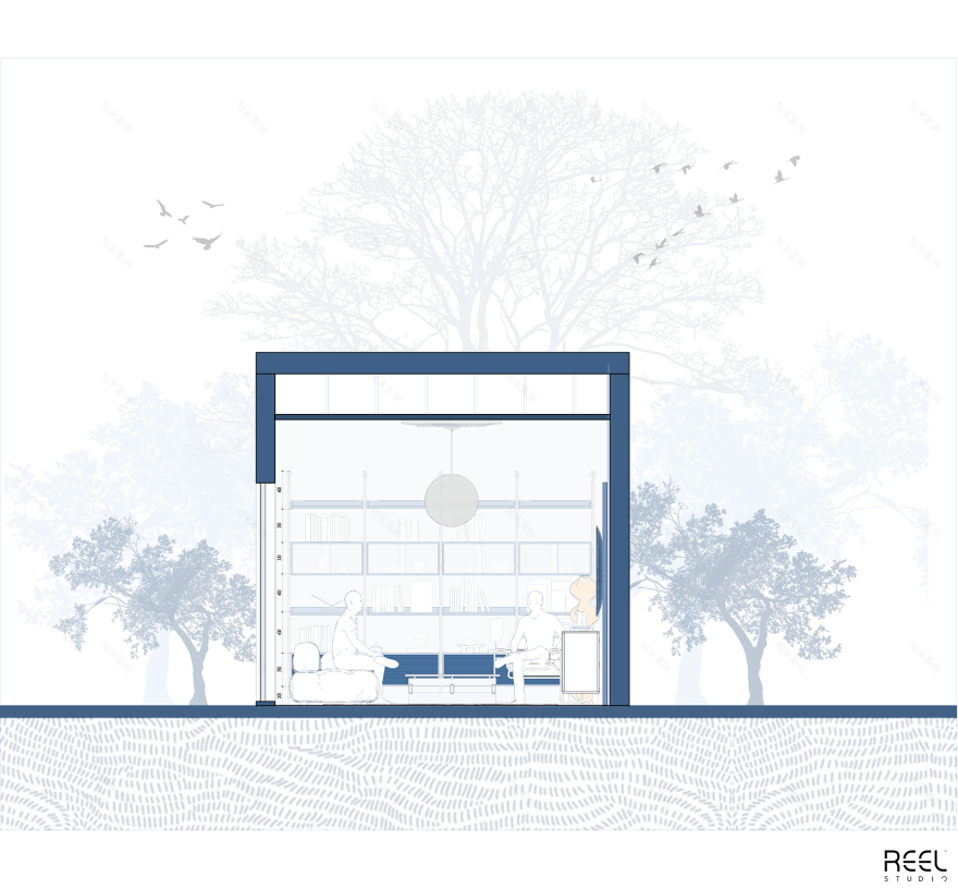 客厅设计丨沙特阿拉伯丨Reel Studio-13