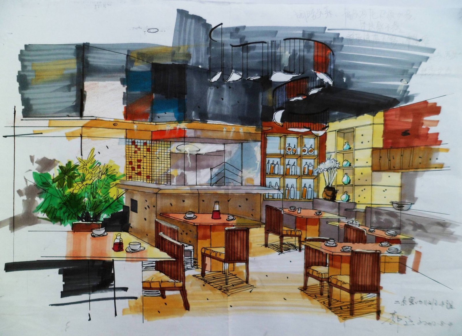 WYD+无影——几年前在特训营的手绘上色空间-9