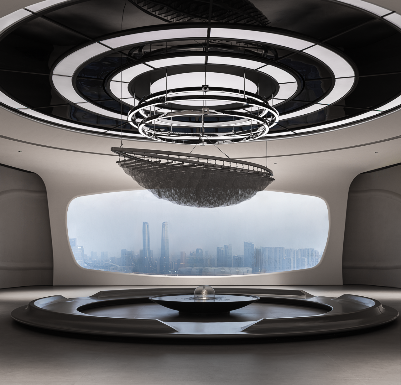 新作｜池陈平:云巅造境,引水入席丨中国杭州丨OTL本体建筑空间设计-83