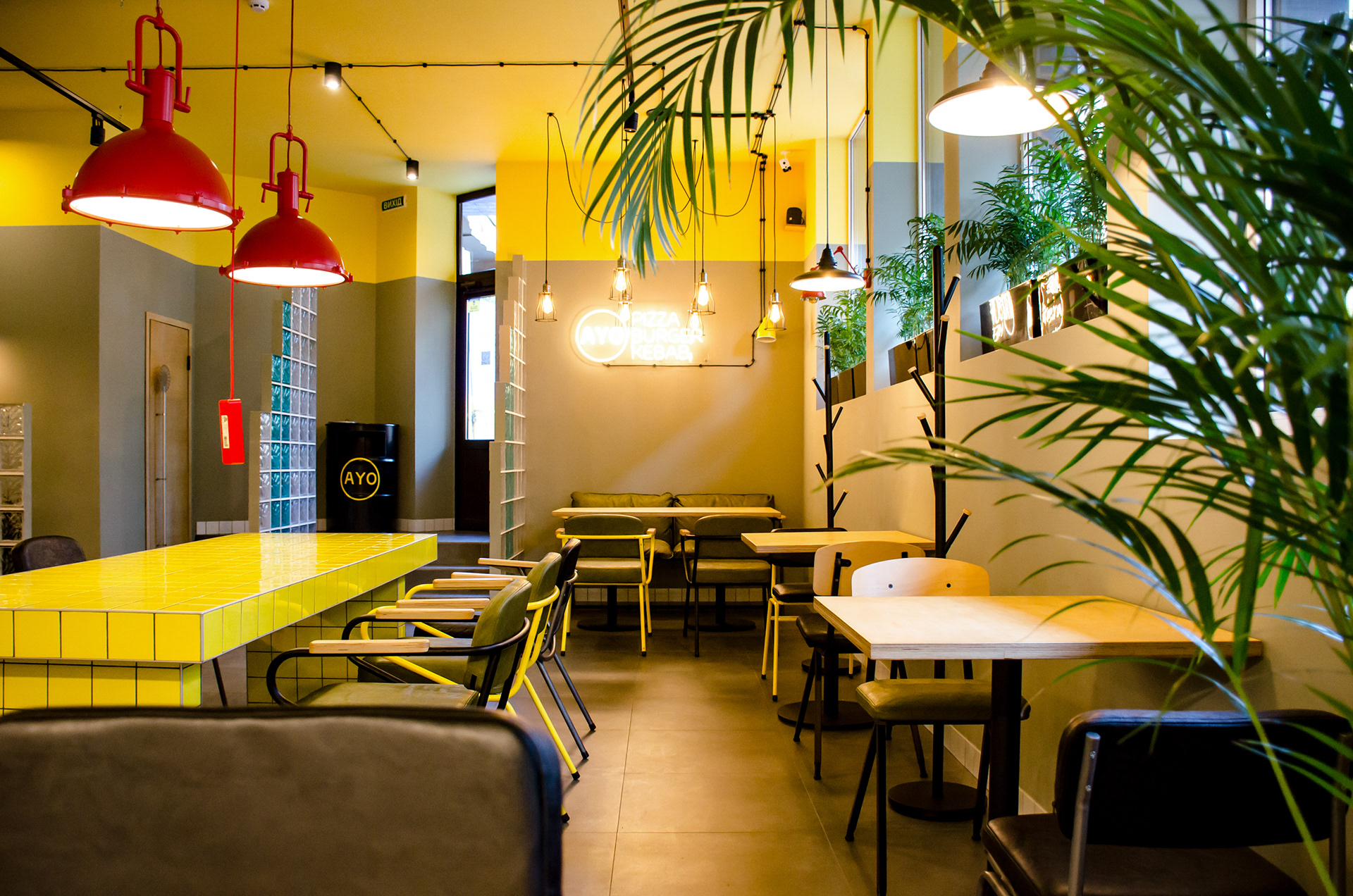 Sezamfood 连锁店室内设计丨乌克兰基辅丨R Design,Sergey Redka-9