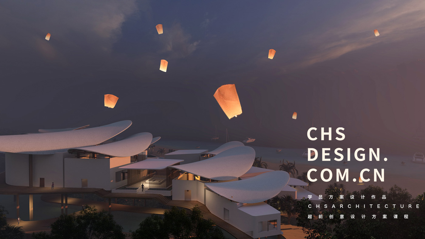 泊舟·度假酒店概念方案设计丨超前设计课程-34
