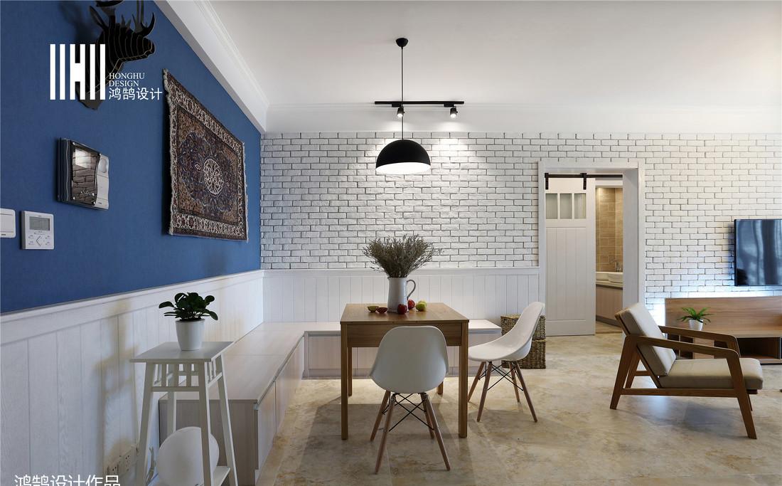 《蓝颜》平层设计 | 温馨工业风,打造浪漫回忆空间-14