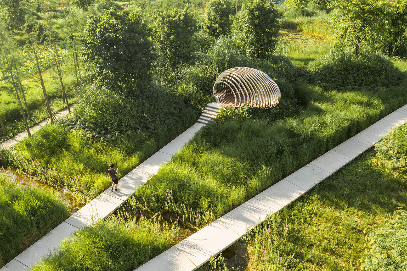 重庆潼南大佛寺湿地公园 / 土人设计-19