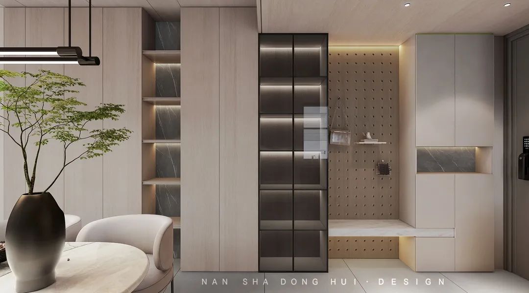 极简线条勾勒灵性空间丨南厦东辉设计-13