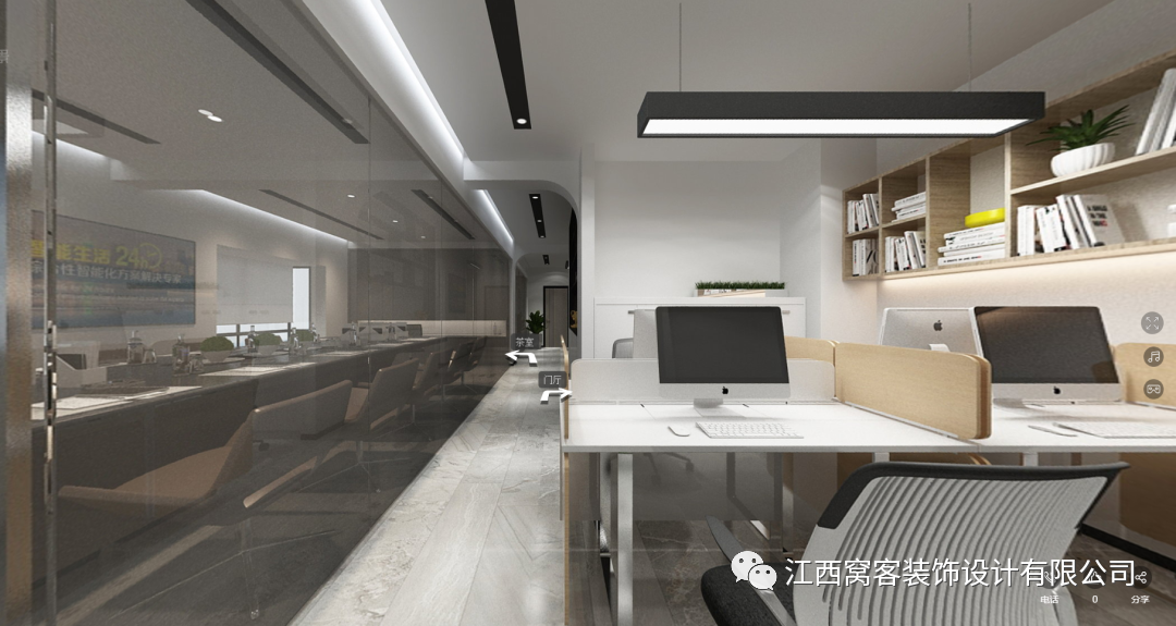 泽辉智能办公室设计 | 简约精致的“轻奢”空间-22