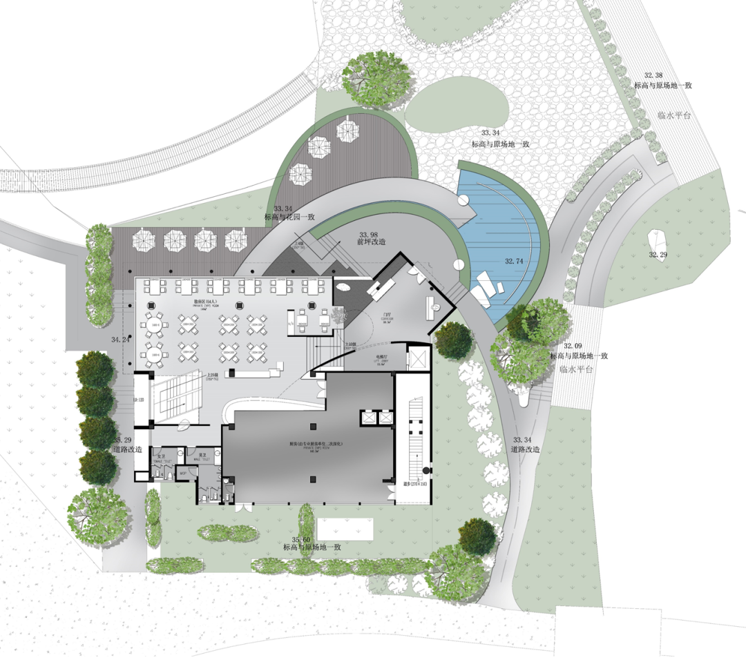 洋湖叁号·湖畔餐厅丨中国长沙丨水木言空间设计(上海)有限公司-140