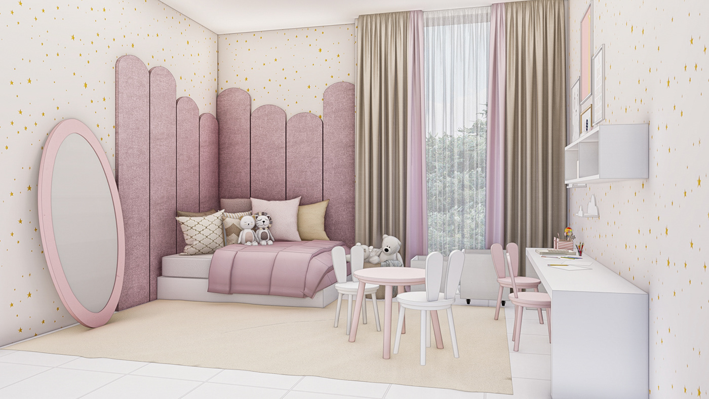 梦幻双卧空间丨知名设计师-8