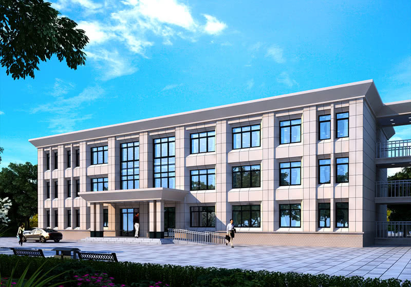 简约现代办公楼设计案例-8