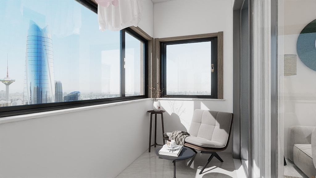 现代风全屋效果图-32