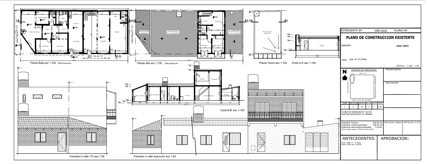 Compilation of plans made of the various projectors-0