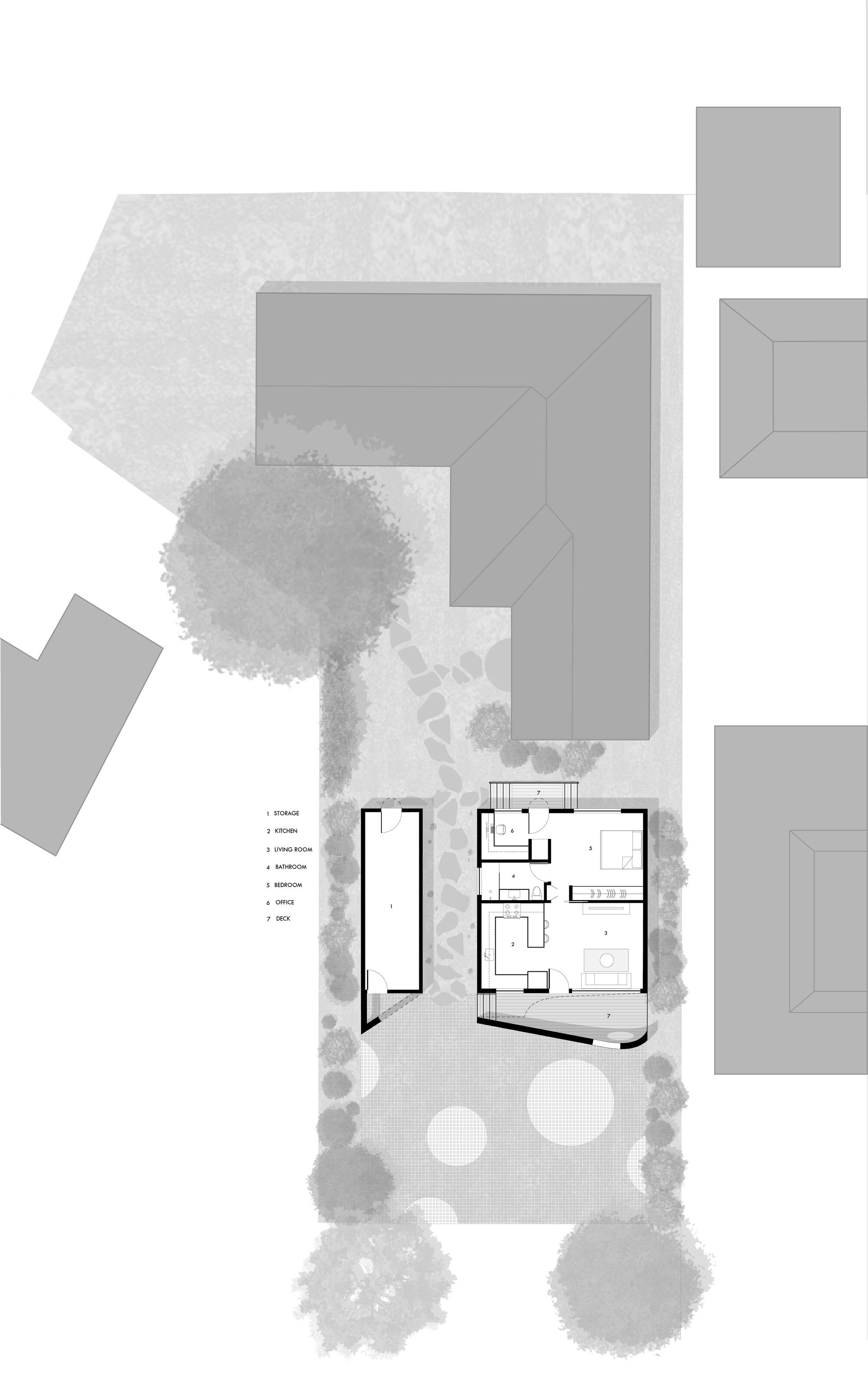 月门附属居住单元丨美国洛杉矶丨Cover Architecture-12