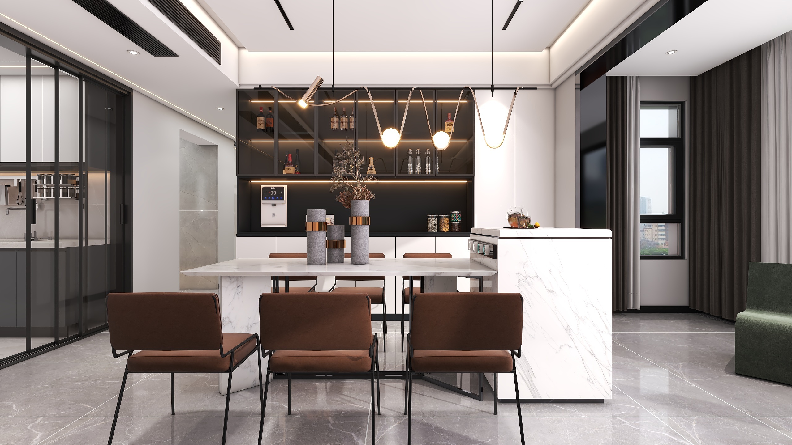 四川成都华府悦璟（114平方现代简约三居室）-29