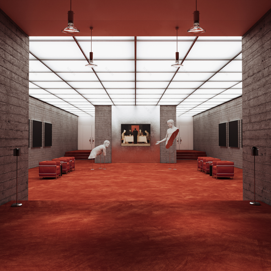 Retro Futuristic Interior Concepts-14