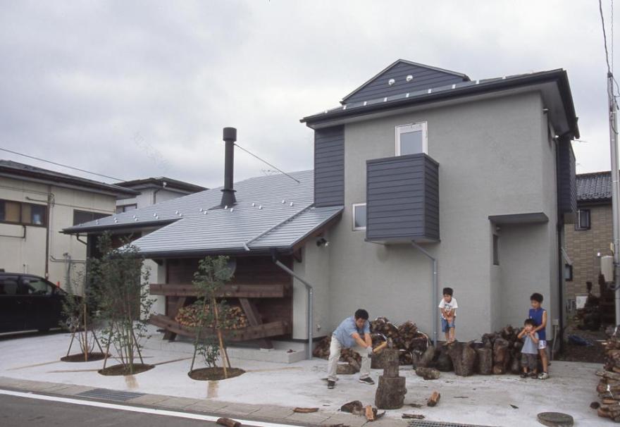 国産無垢材(栗駒材 自然素材)平屋の子育て丨(株)独楽蔵(こまぐら)-20