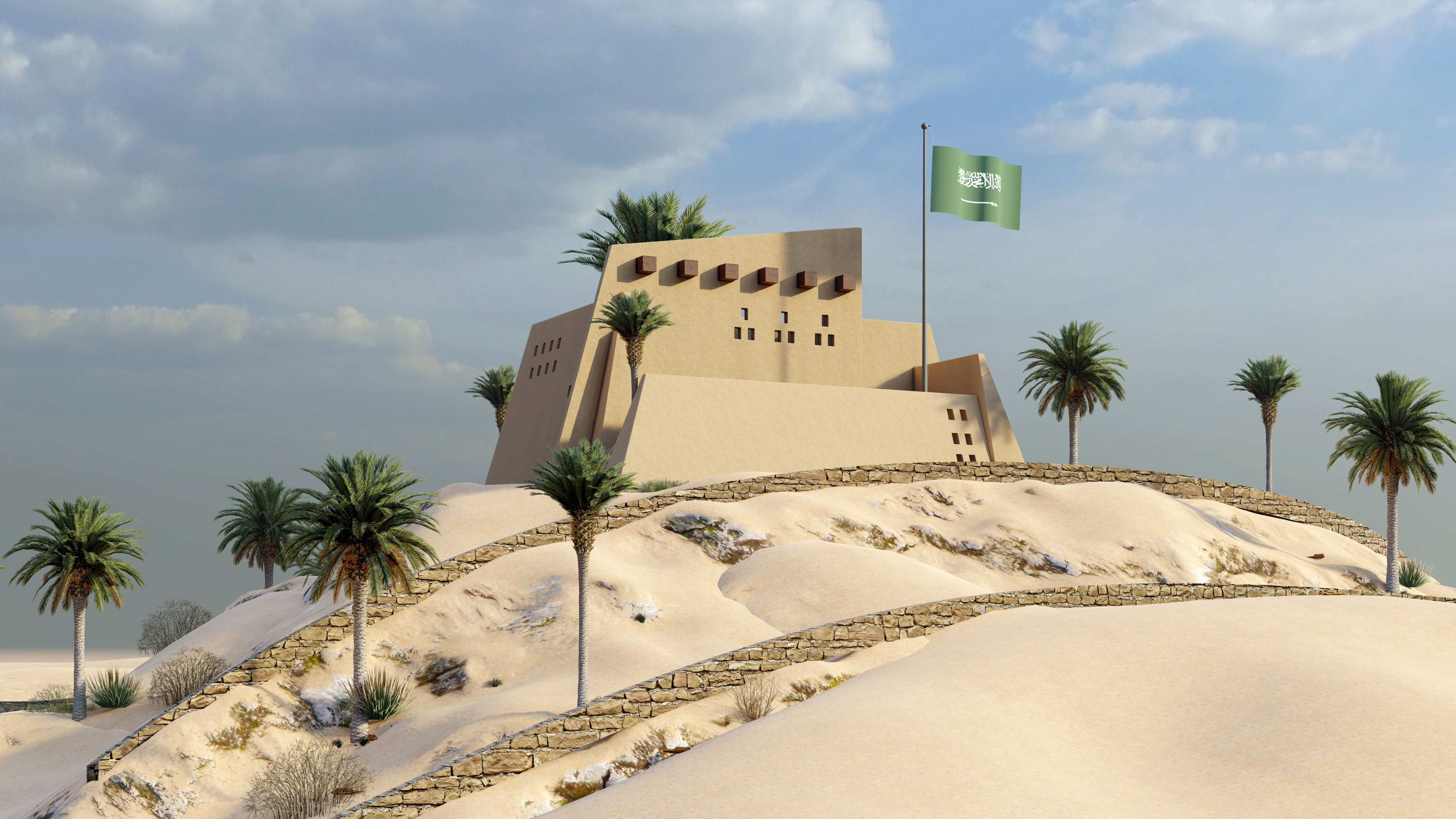 地标设计丨沙特阿拉伯利雅得-1