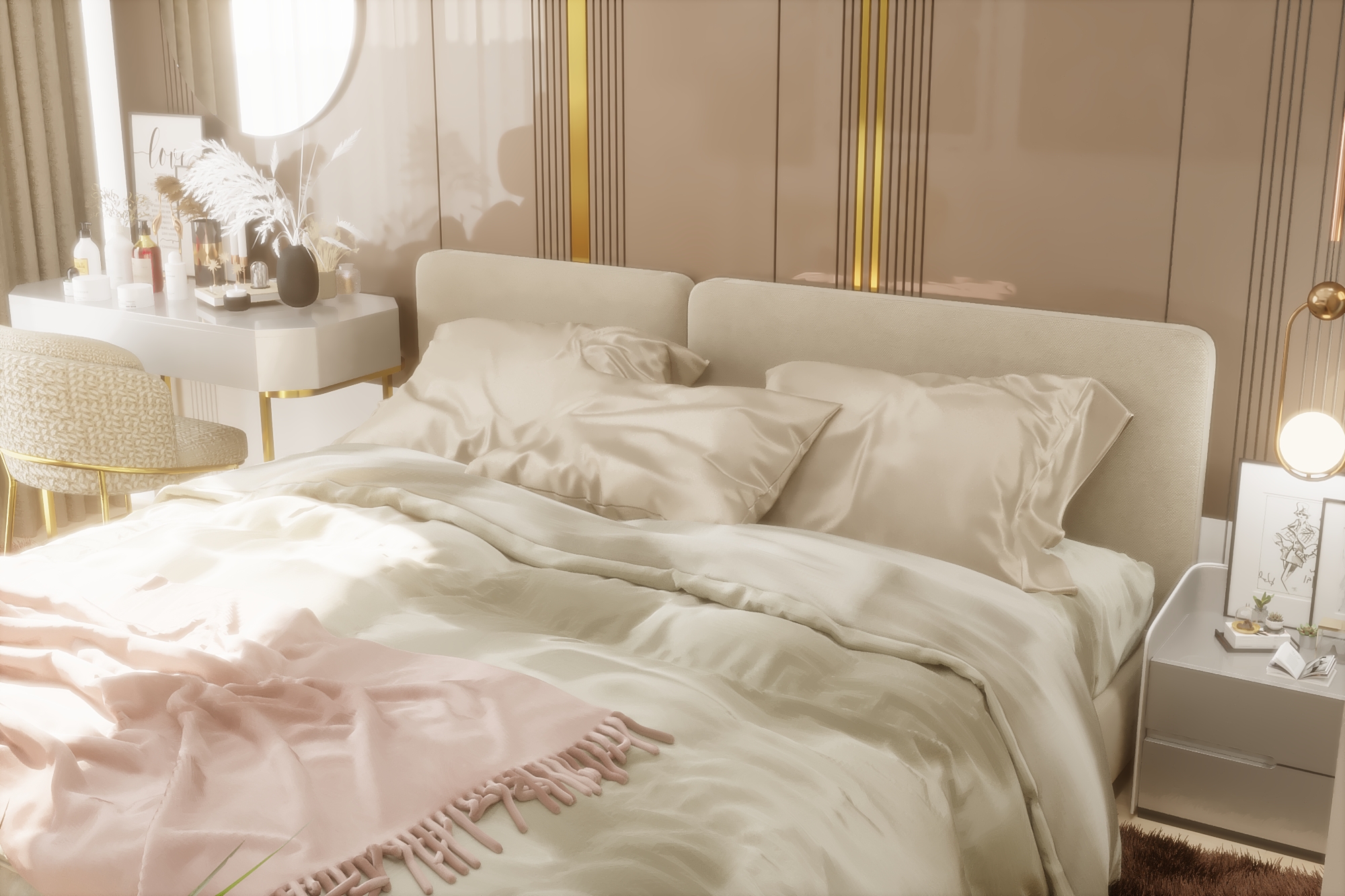 Modern Girl Bed Room 2021-0