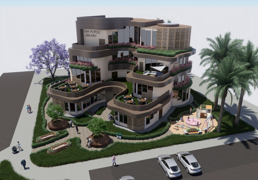 PUPLIC LIBRARY PROJECT(公共图书馆项目)-10