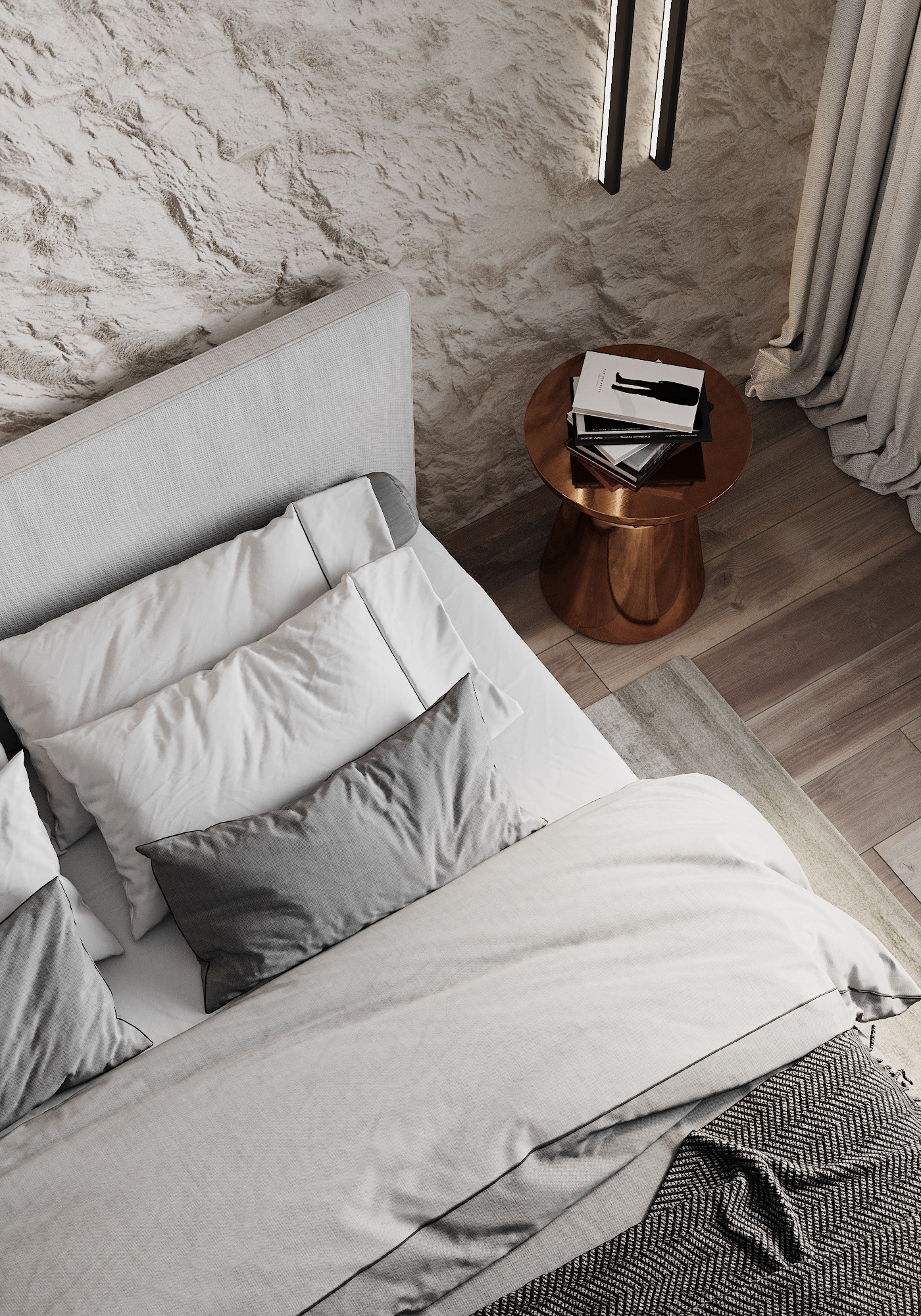 84㎡黑色与橙色 用时尚活力点燃激情夏日                     -13