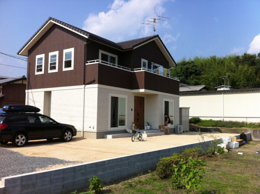 北欧调住宅新筑外构及花园项目-3