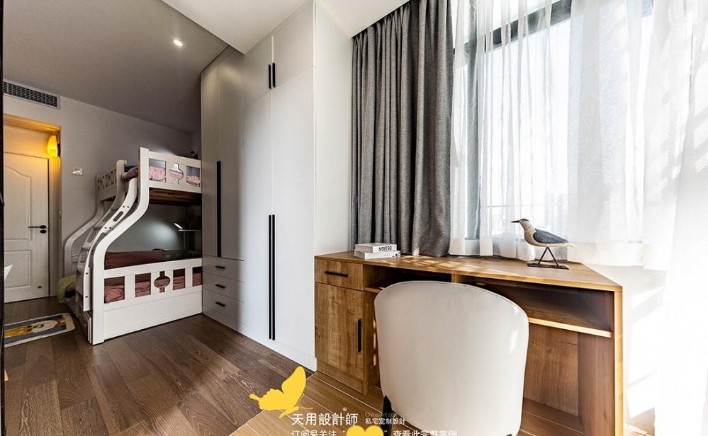 两房改三房,大中岛客厅的完美设计-30