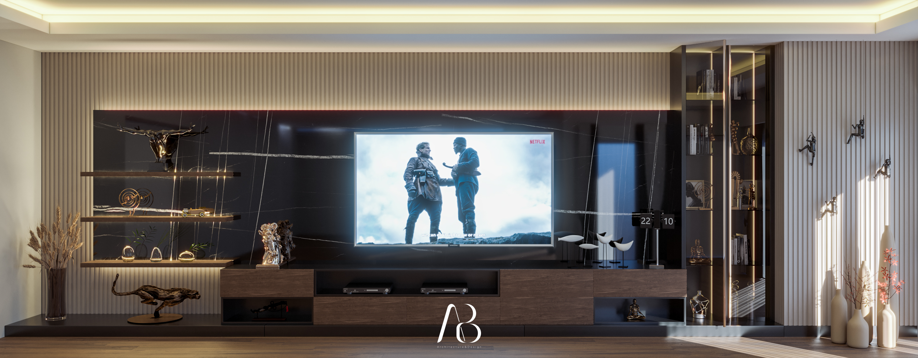 TV WALL UNIT Design-5