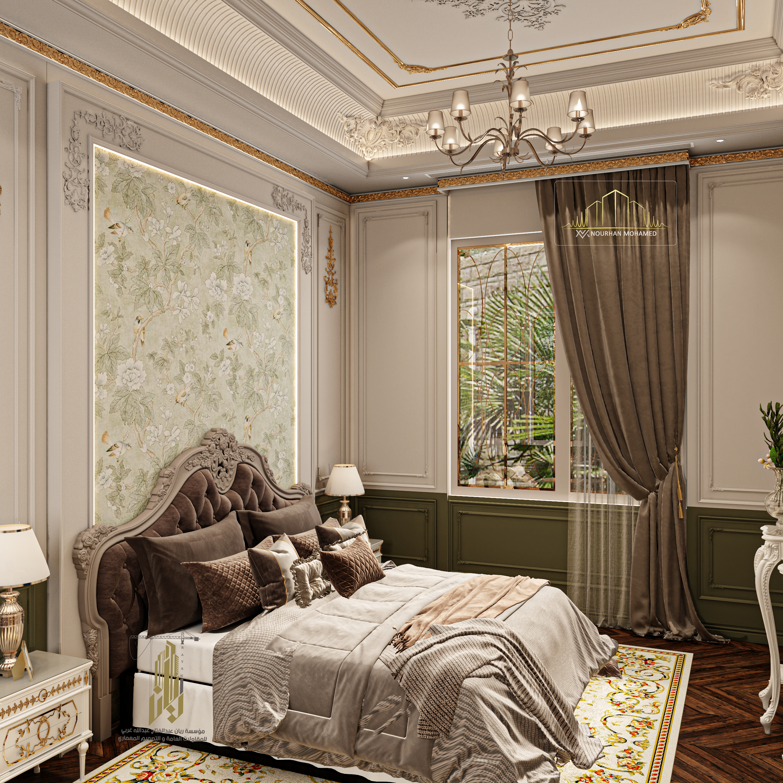 Classical Master Bedroom-9