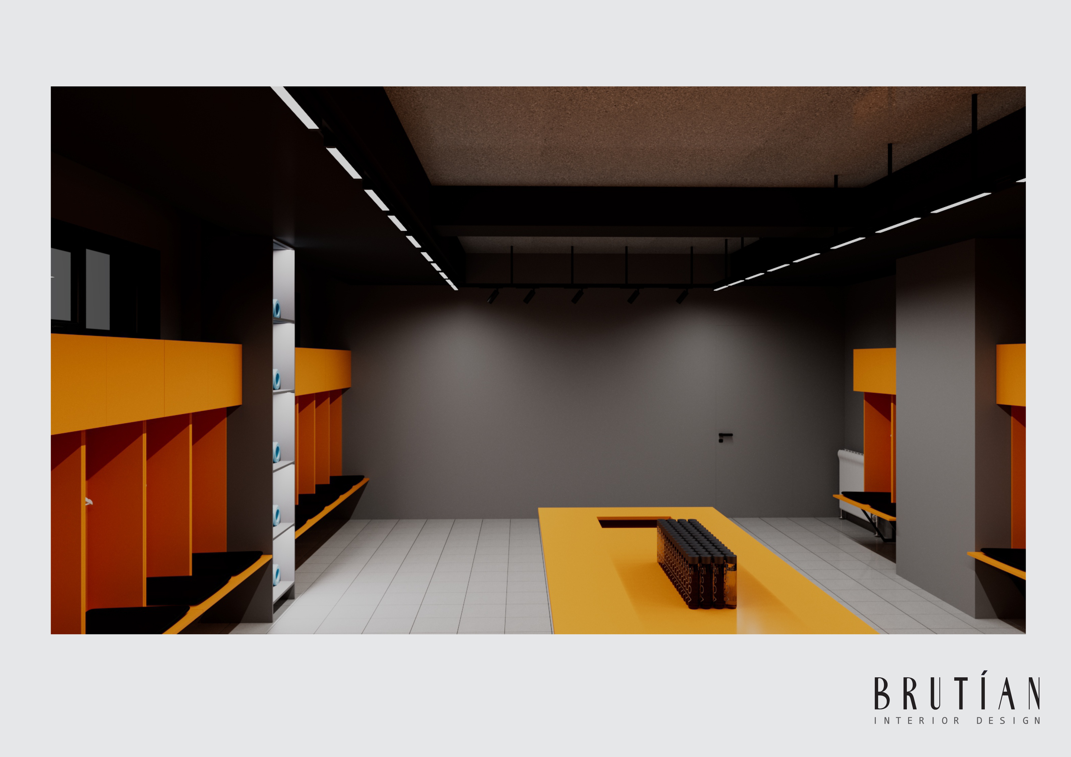 URARTU Football Club dressing room interior-7