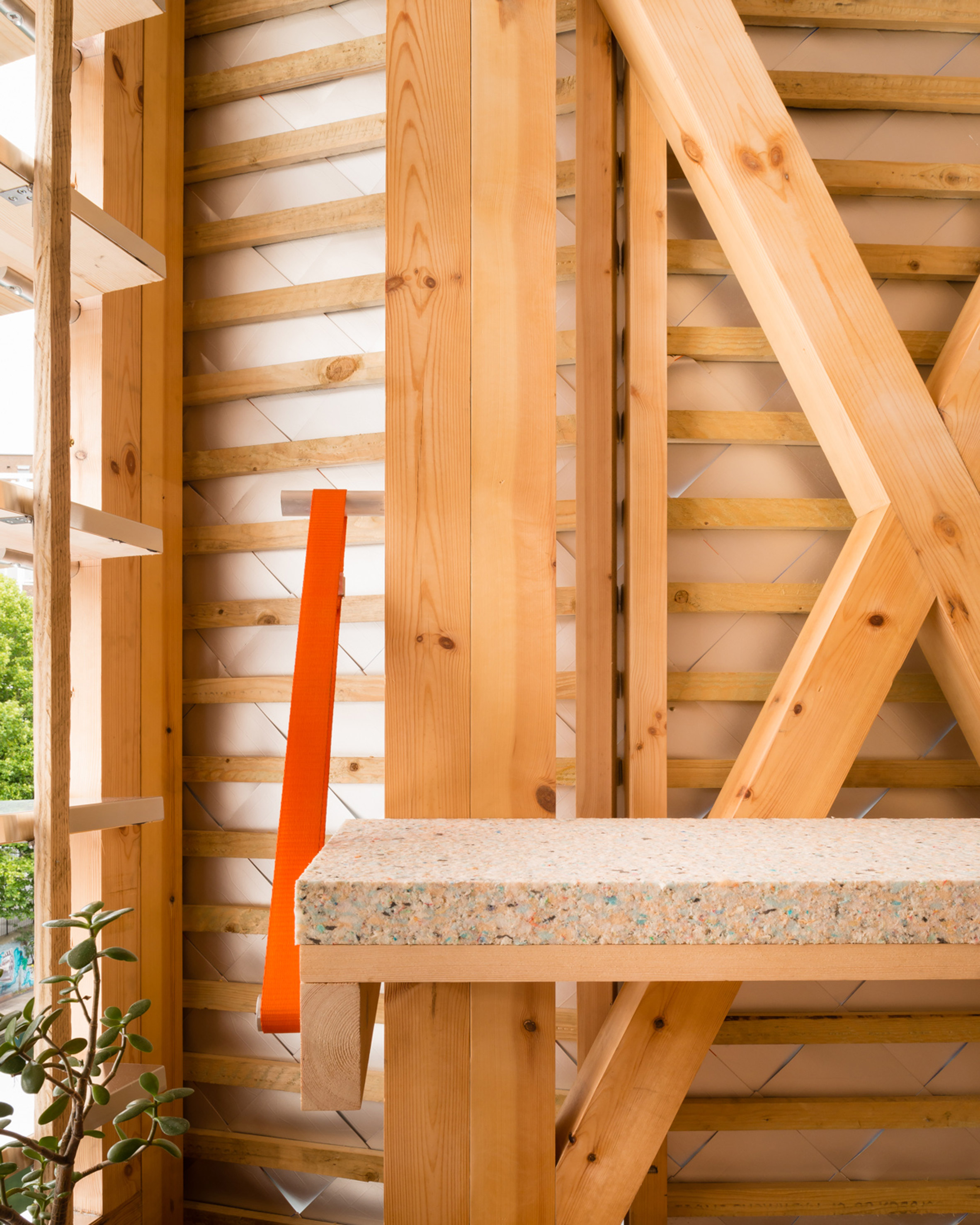 PUP Architects builds rooftop pavilion disguised as warehouse air duct-15