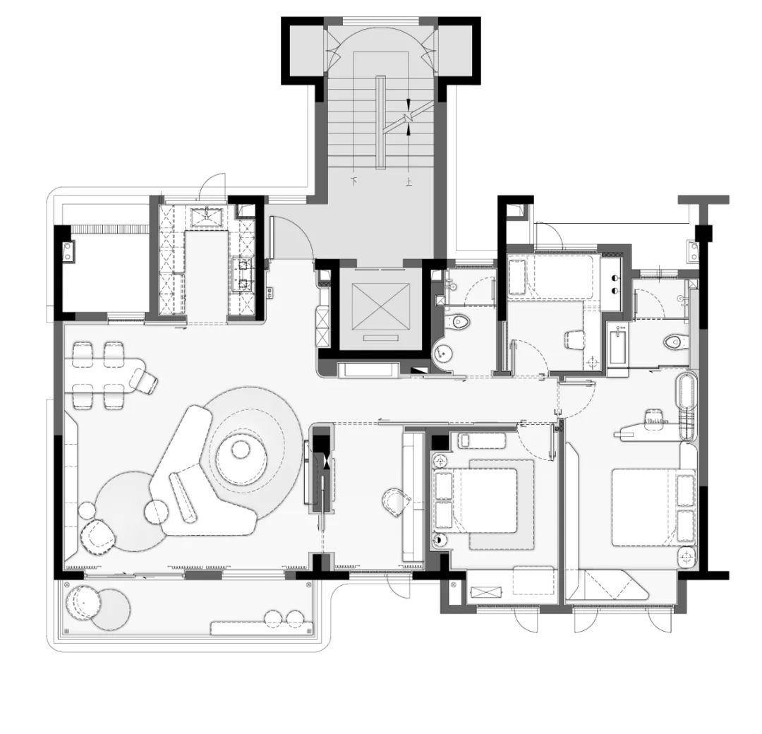 无锡旭辉铂宸府叠墅样板间丨中国无锡丨SNP 尚诺柏纳设计-67
